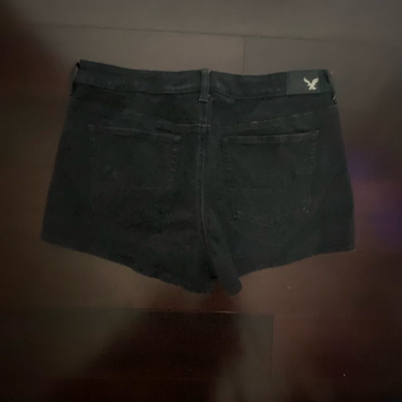 NWOT Black Express Jean Shorts 14 - Picture 2 of 3